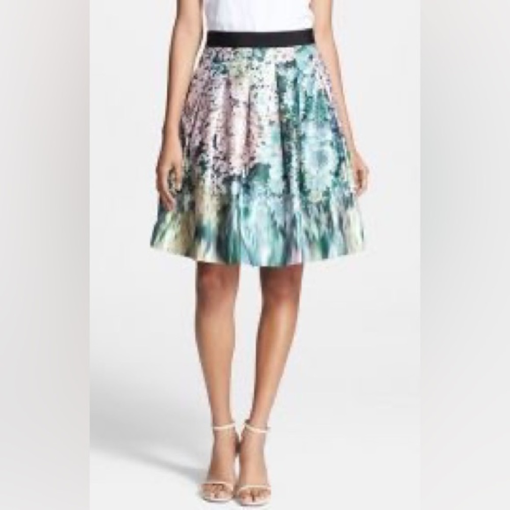 Ted Baker floral party skirt size 2